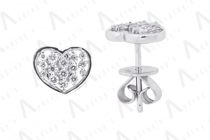 18 KARAT DIAMOND EARRING