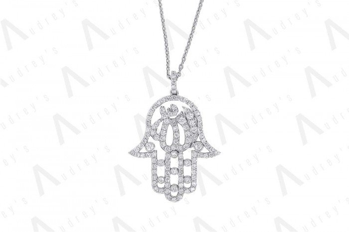 18 KARAT DIAMOND NECKLACE