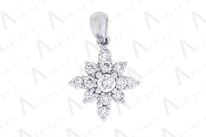 18 KARAT DIAMOND PENDANT