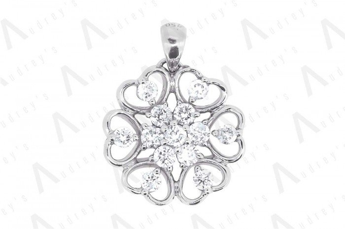 18 KARAT DIAMOND PENDANT