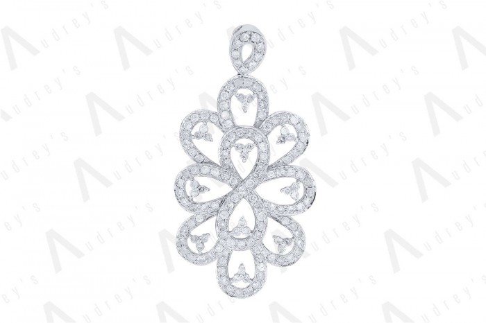 18 KARAT DIAMOND PENDANT
