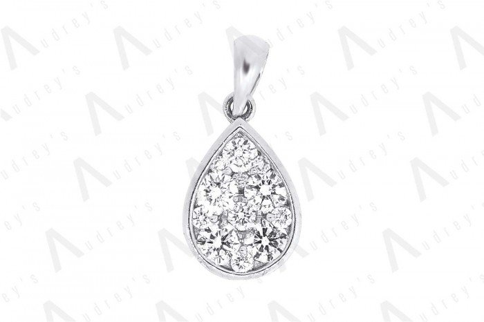 18 KARAT DIAMOND PENDANT