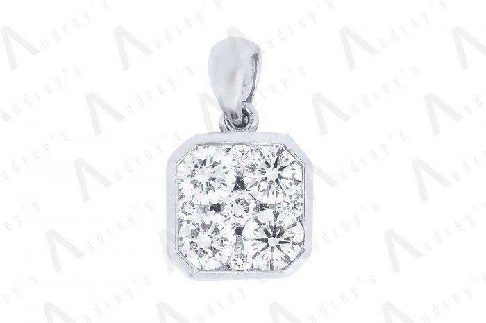 18 KARAT DIAMOND PENDANT